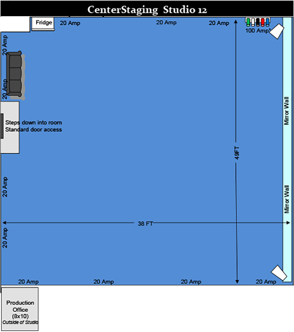 CenterStaging Floorplan to Studio Twelve