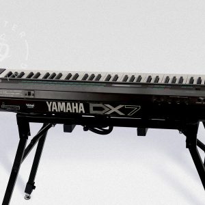 Yamaha DX7 Black Keyboard
