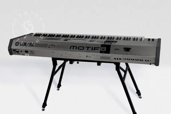 Yamaha Motif 8 Grey Keyboard CenterStaging Rehearsal Studios and Musical Instrument Rentals