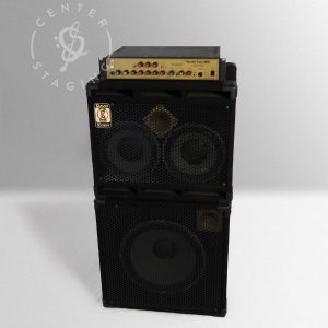 Eden Gold WT-800 with Black2x10, 1x15 Gold Bass Rig