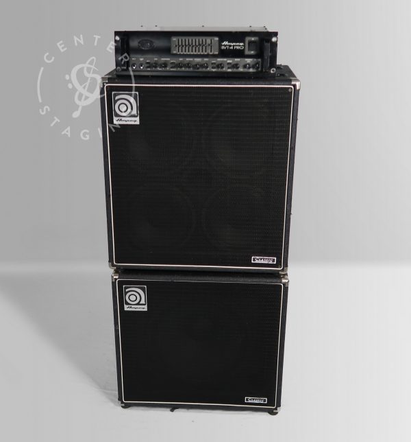 Ampeg SVT-4 Pro with 4x10, 1x15 Black Bass Rig