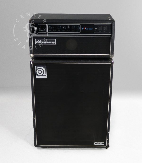 Ampeg 80's SVT-CL with 4x10HLF Black Bass Rig