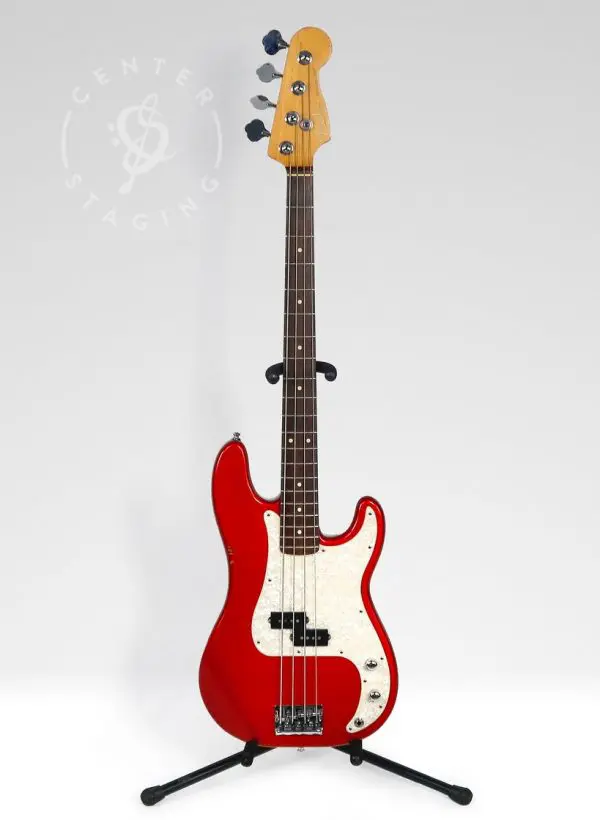 Fender Precision Red Electric Bass