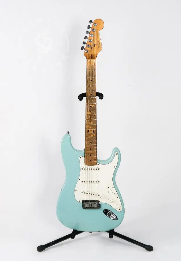 Fender Stratocaster Seafoam Green Electric Guitar CenterStaging Rehearsal Studios and Musical Instrument Rentals