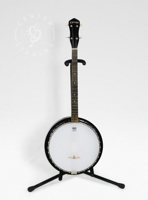 Chicago 4-String White Banjo