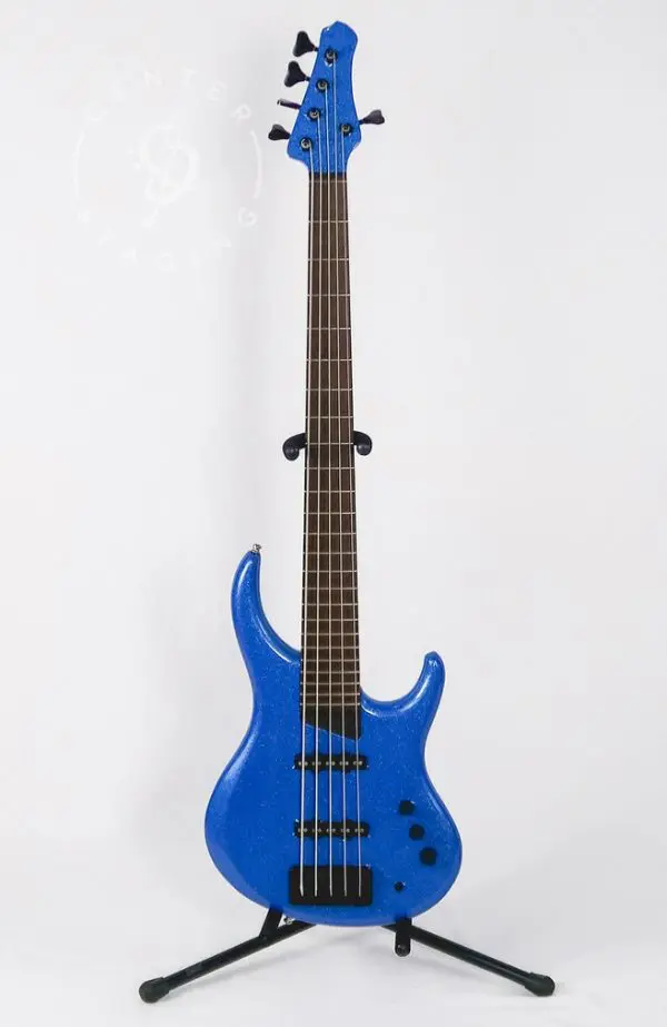 Tobias MTD 5-String Blue Sparkle Electric Bass