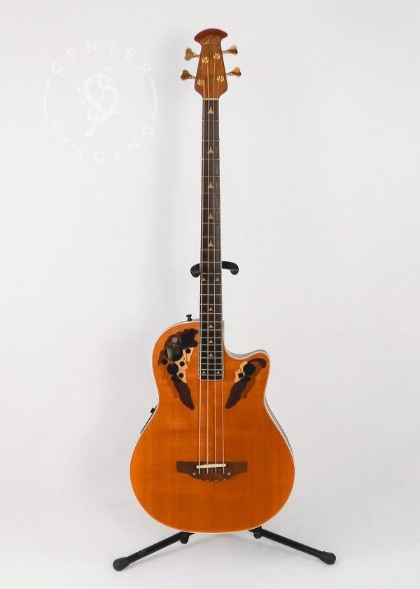 Ovation B768 Elite Natural Acoustic Bass
