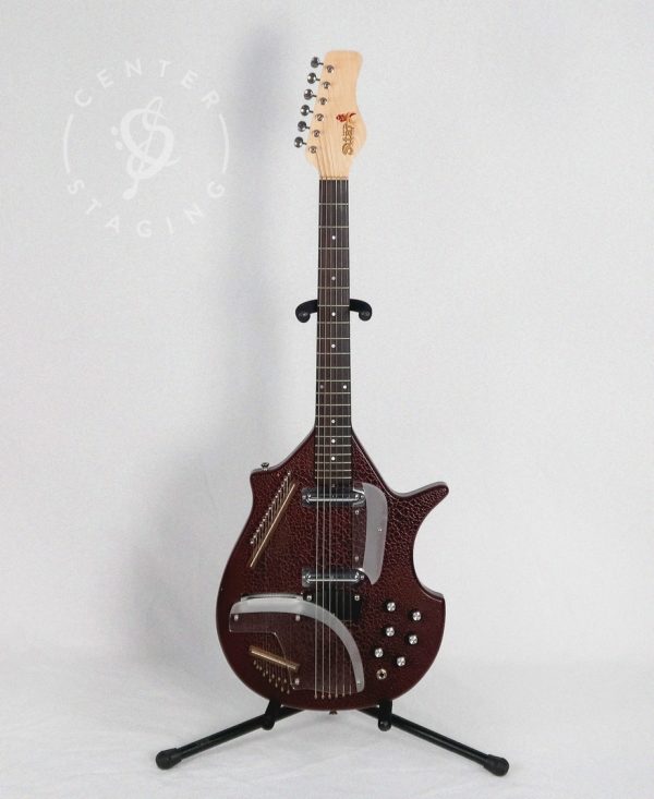 Jerry Jones Sitar Red Electric Guitar