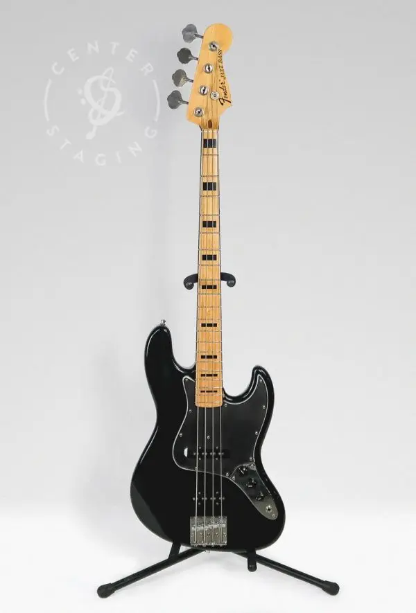 Fender Geddy Lee Jazz Black Electric Bass