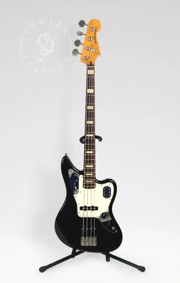 Fender Jaguar Black Electric Bass