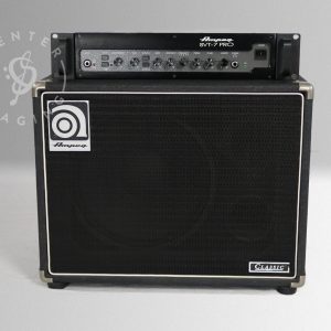 Ampeg SVT-7 Pro with SVT1x12HE Black Bass Rig