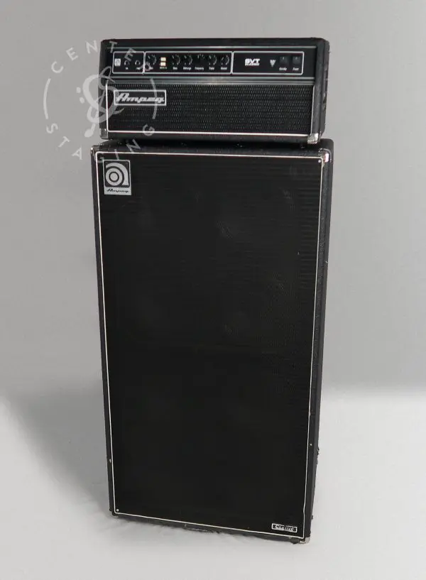 Ampeg SVT-CL with 8x10 Black Bass Rig