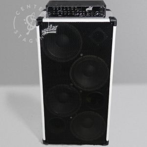 Aguilar AG500 with White GS412 Black Bass Rig