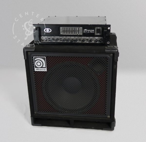 Ampeg SVT-4 Pro with 1x15BXT Black Bass Rig