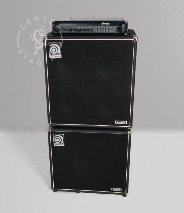 Ampeg SVT-3 Pro with 4x10, 1x15 Black Bass Rig