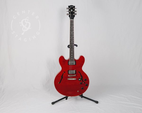 Gibson ES-335 Dot Cherry Flame Red Electric Guitar