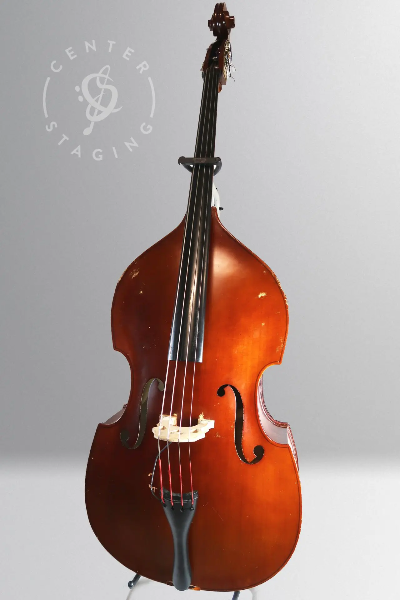 Palatino 3 Quarter Natural Upright Bass CenterStaging Rehearsal Studios and Musical Instrument Rentals