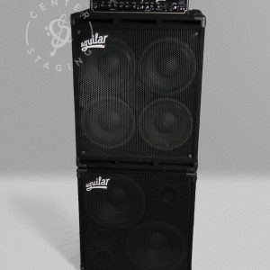 Aguilar AG500 with GS410, GS212 Black Bass Rig