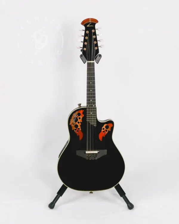 Ovation MM68AX Acoustic Black Mandolin