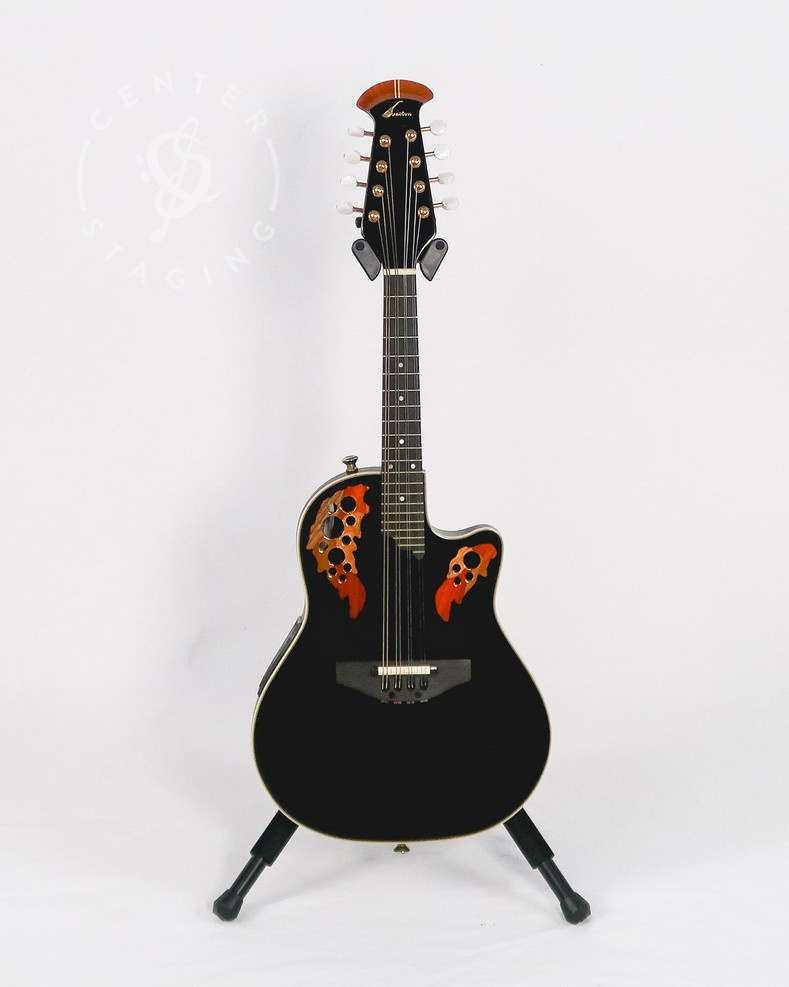 Ovation MM68AX Acoustic Black Mandolin CenterStaging Rehearsal Studios and Musical Instrument Rentals