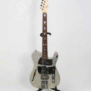 G&L ASAT Will Ray Silver Electric Guitar