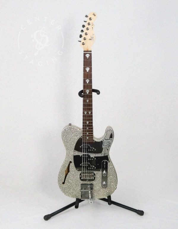 G&L ASAT Will Ray Silver Electric Guitar