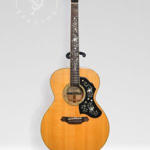 Takamine EF450DLX Natural Acoustic Guitar