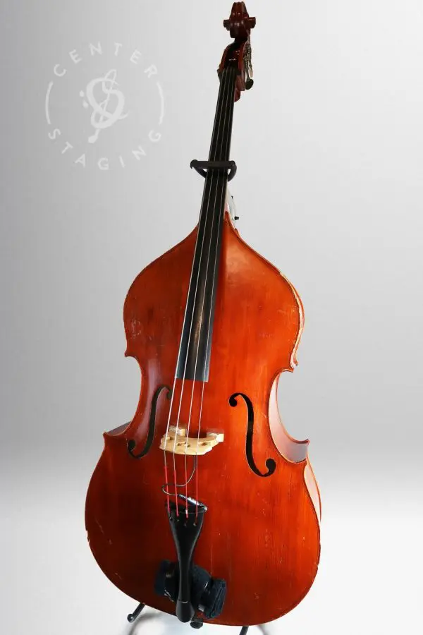 Calin Wultur 3-Quarter Natural Upright Bass
