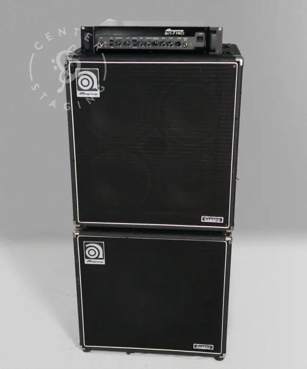 Ampeg SVT-7, Pro with 4x10, 1x15 Black Bass Rig