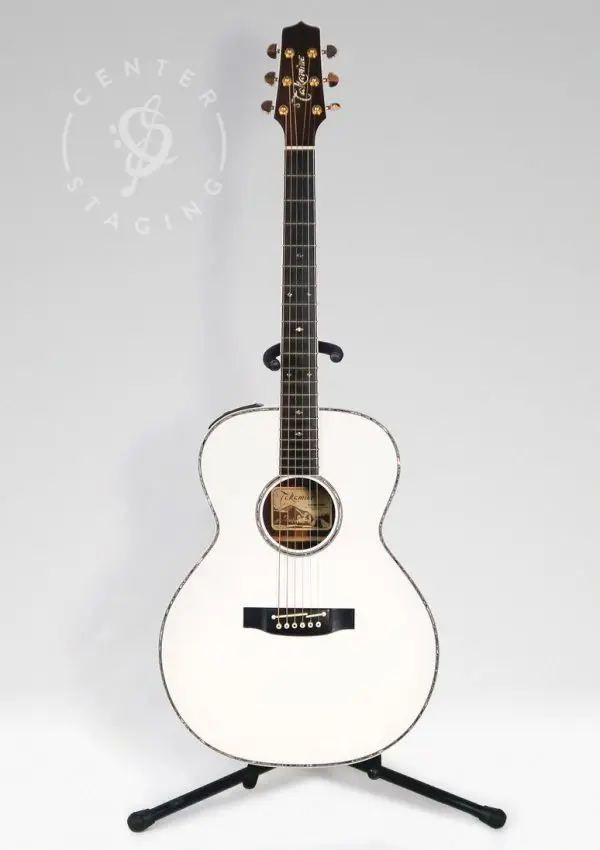 Takamine TNV460S White Acoustic Guitar
