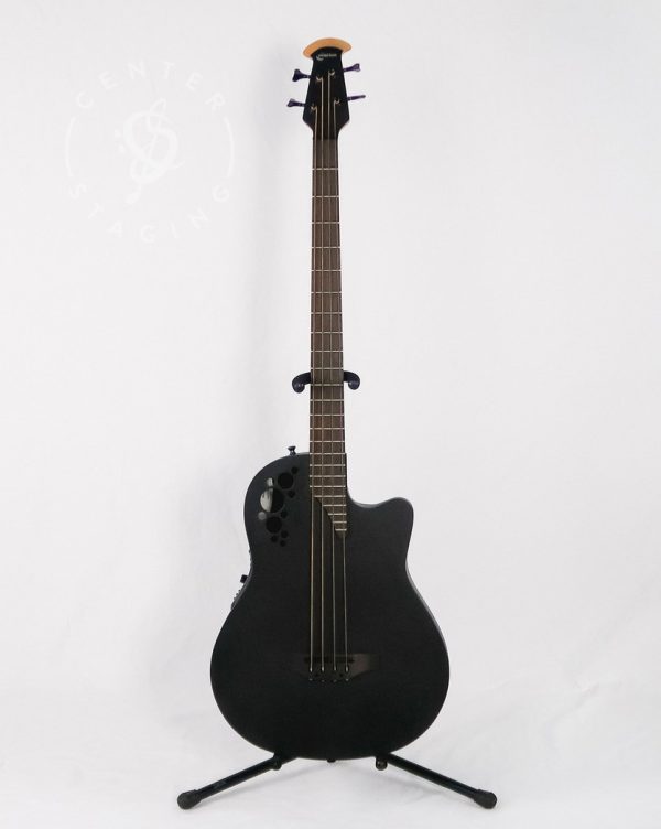 Ovation Elite T Black Acoustic Bass