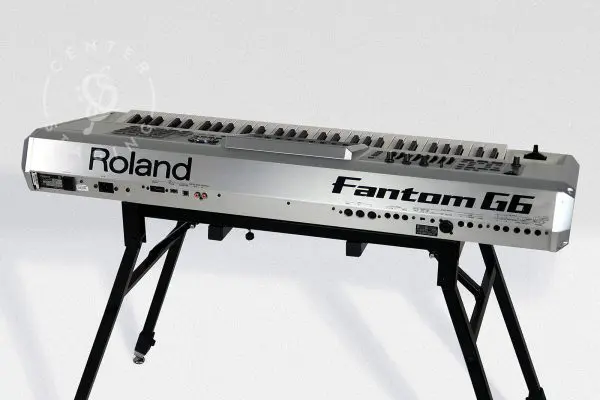Roland Fantom G6 Workstation Silver Keyboard