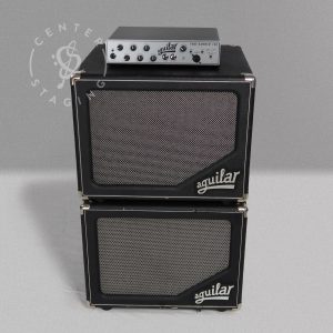 Aguilar Tone Hammer 700 with two SL1x12s Black Bass Rig