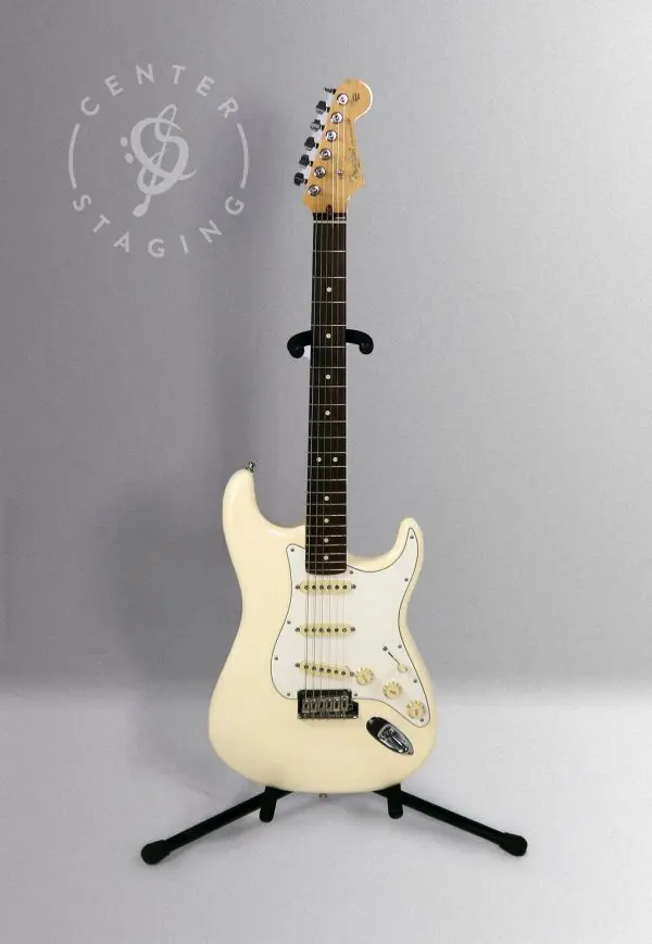 Fender Stratocaster White Electric Guitar
