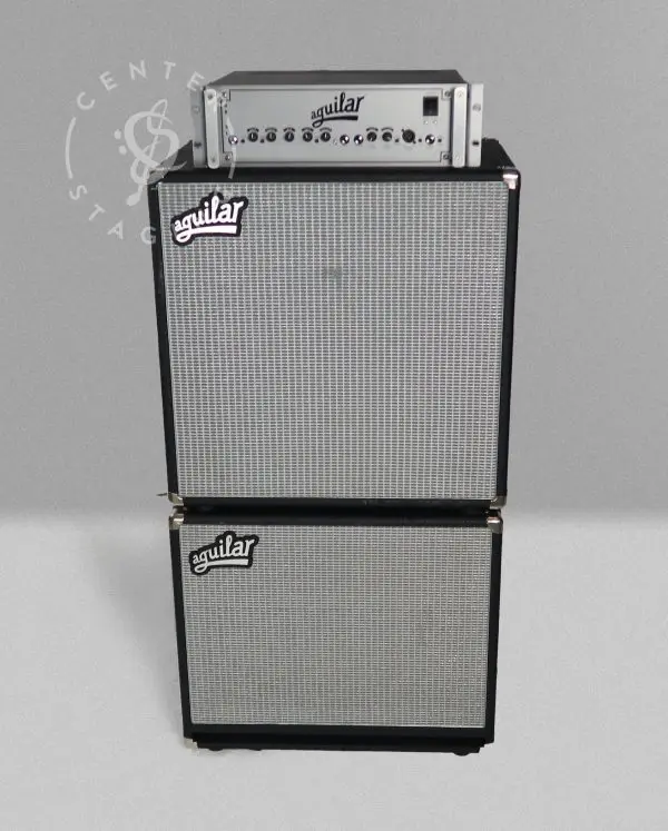 Aguilar DB751 with DB410, DB115 Silver Bass Rig