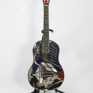 National Style 1 Tricone Resophonic Chrome Acoustic Guitar
