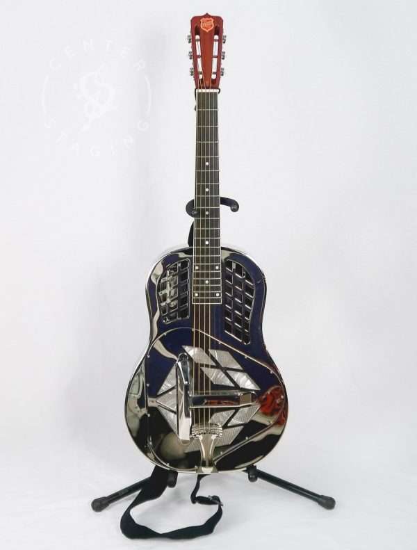 National Style 1 Tricone Resophonic Chrome Acoustic Guitar