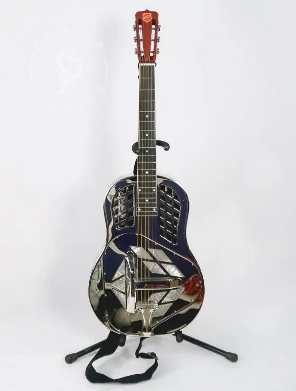 National Style 1 Tricone Resophonic Chrome Acoustic Guitar