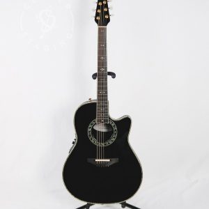 Ovation Custom Legend C2079AX Black Acoustic Guitar