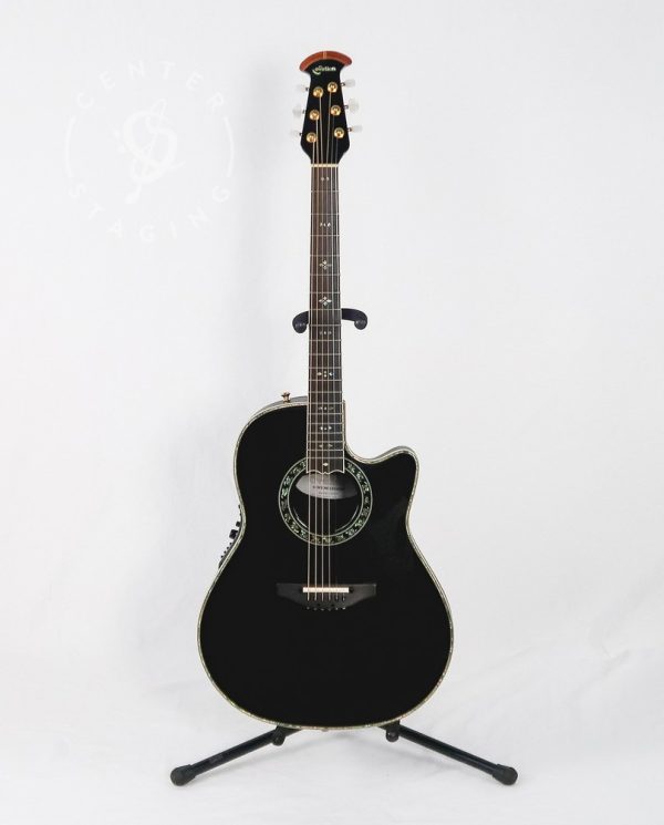Ovation Custom Legend C2079AX Black Acoustic Guitar