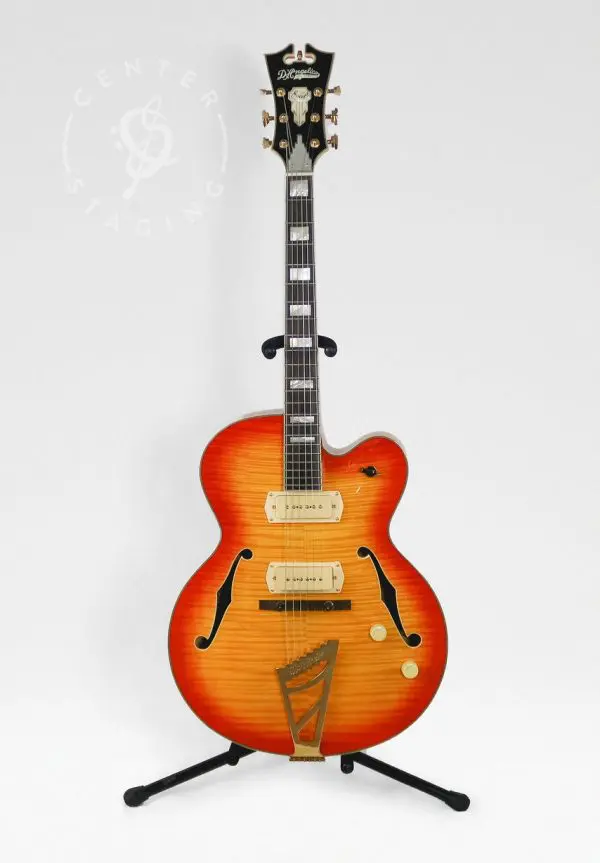 D'Angelico EX-59 Hollowbody Orange Burst Electric Guitar