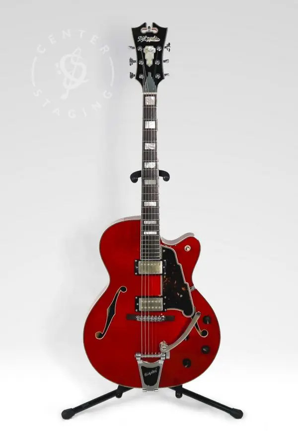 D'Angelico EX-175 Hollow Body Red Electric Guitar