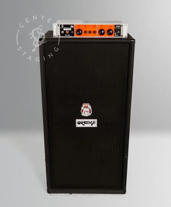 Orange OB1 500 with Black8x10 Black Bass Rig
