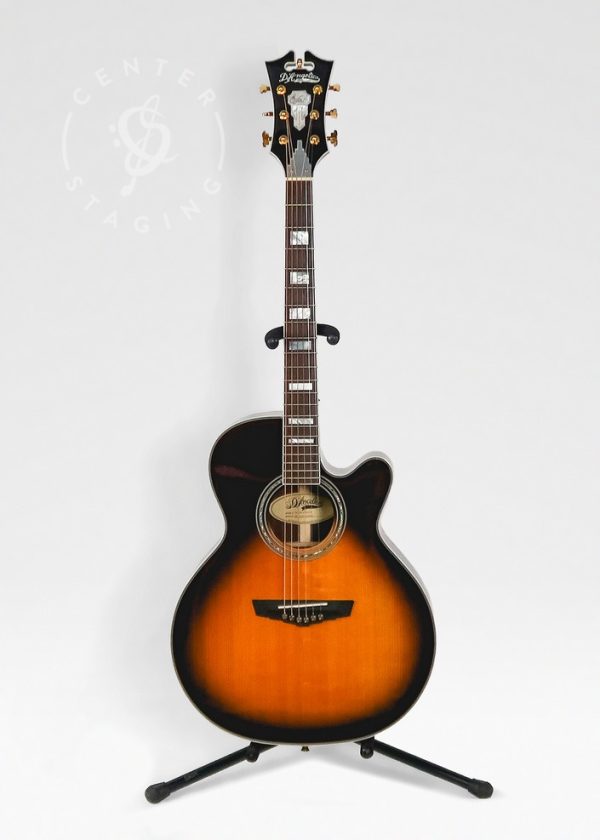 D'Angelico Gramercy Burst Acoustic Guitar