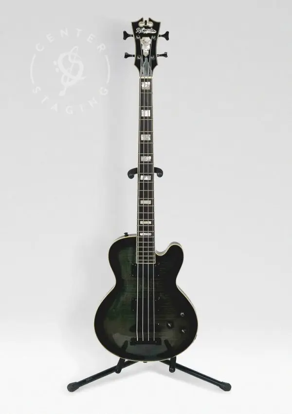 D'Angelico EX-SD Black Electric Bass