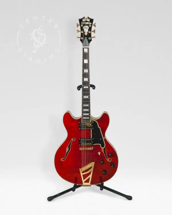 D'Angelico EX-DC Semi Hollow Red Electric Guitar