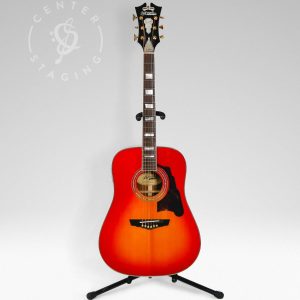 D'Angelico Lexington Cherry Burst Acoustic Guitar