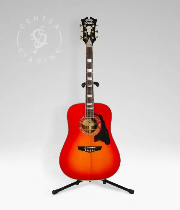 D'Angelico Lexington Cherry Burst Acoustic Guitar