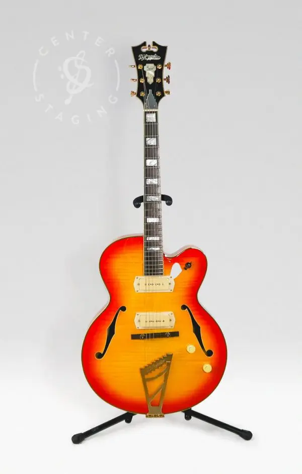 D'Angelico EX-59 Hollowbody Orange Burst Electric Guitar