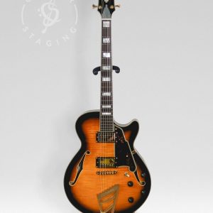 D'Angelico EX-SS Semi Hollow Burst Electric Guitar